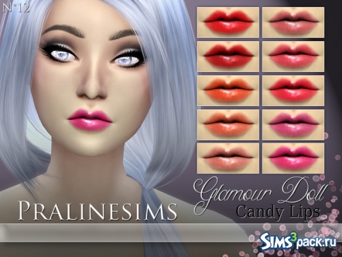 Блеск для губ Glamour Doll Candy от Pralinesims