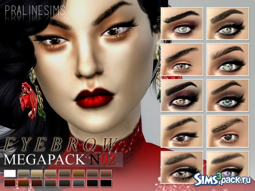 Брови &quot;Megapack N02&quot; от Pralinesims