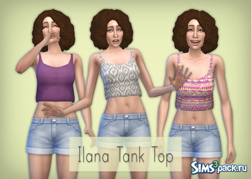 Майка Ilana Top от Simsrocuted