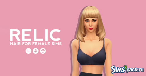 Прическа HAIR FOR FEMALE SIMS от PRIMADONNA SIMS