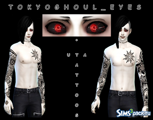 Линзы Tokyo Ghoul от decayclownsims