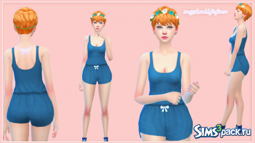 Комбинезон Sleeveless Romper Short Jumpsuit от mysimlifefou