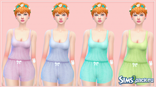 Комбинезон Sleeveless Romper Short Jumpsuit от mysimlifefou