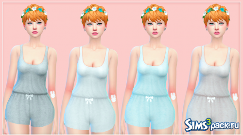 Комбинезон Sleeveless Romper Short Jumpsuit от mysimlifefou