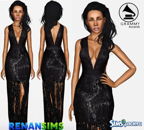 Платье Nicki Minaj Grammy 2015 от Renansims