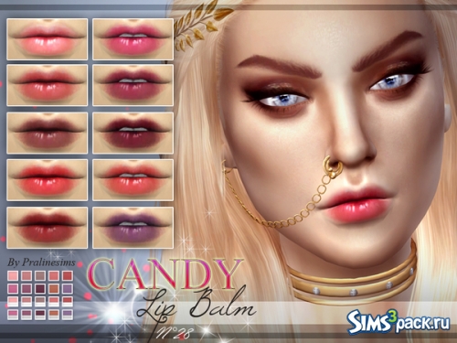 Блеск для губ Candy N28 от Pralinesims