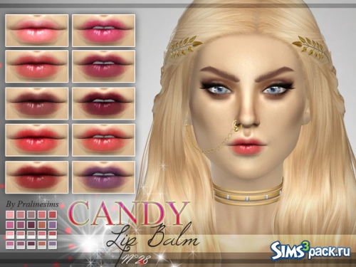 Блеск для губ Candy N28 от Pralinesims