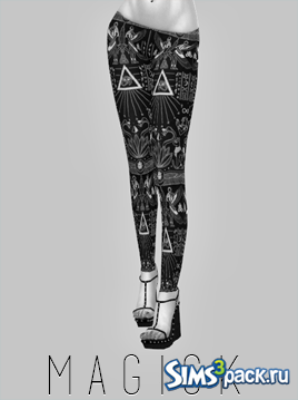 Леггинсы TS4 Killstar Leggings от Lana CC Finds