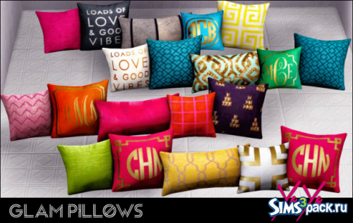 Подушки Glam Pillows от Yayasimblr