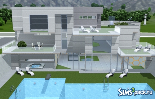 Дом Wall-y (an Oasis Landing Home) от simsgal2227