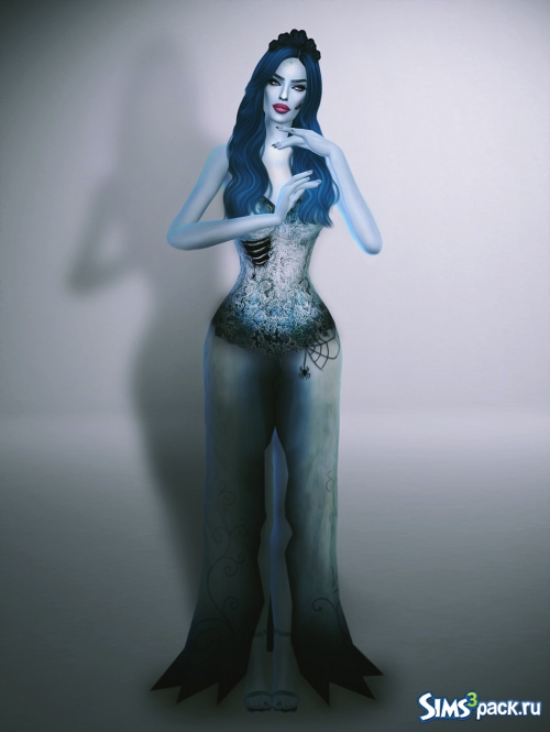 Платье Corpse Bride Collection от fashionroyaltysims