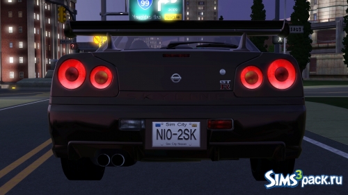 Автомобиль Nissan Skyline GT-R V-Spec II 2002 года от Fresh-Prince