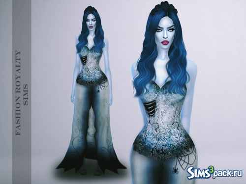 Платье Corpse Bride Collection от fashionroyaltysims