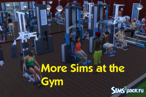 Больше людей в спорт-зале от simmythesim