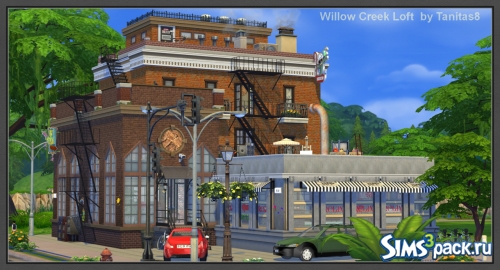 Дом Willow Creek Loft от TanitasSims