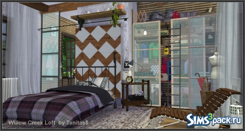 Дом Willow Creek Loft от TanitasSims