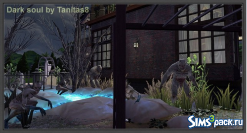 Дом Dark soul residential lot от Tanitas8