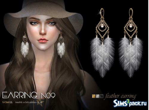 Серьги LL ts4 earring 09 от S-Club