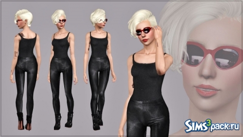 Костюм из спандекса Black Spandex Outfit от ArtSims