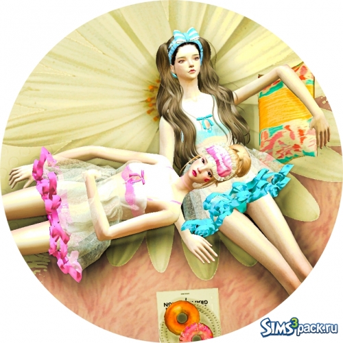 Ночное платье baby-doll night slip от Jeong Marigold