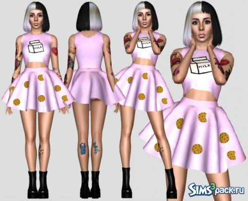 Платье Melanie Martinez - Milk and Cookies от Renansims