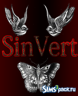 Тату «Birds and Butterfly от SinVert