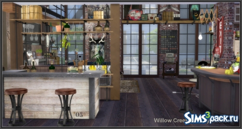 Дом Willow Creek Loft от TanitasSims