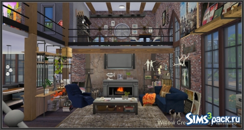 Дом Willow Creek Loft от TanitasSims