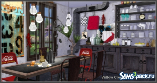 Дом Willow Creek Loft от TanitasSims