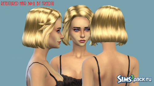 Retextured hair №1 | Ретекстура №1 от FreedJuSims