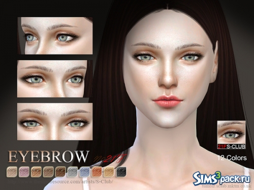 WM thesims4 Eyebrows 21F брови для женщин от S-Club