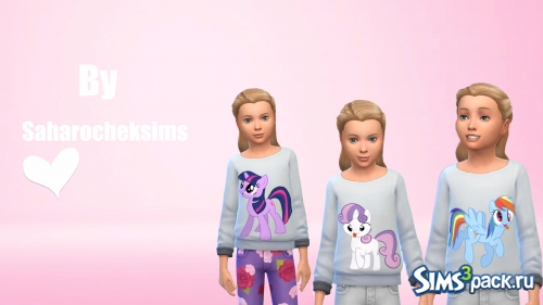 Кофточки "Mai little pony" от Saharocheksims