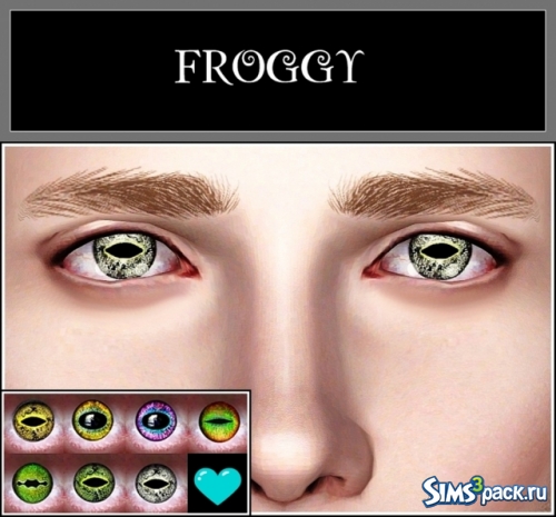 Линзы SKYRIM EYES от Moonskin93