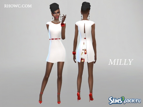 Платье MILLY DRESS от RHOWC