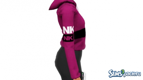 Худи LOVE Pink hoodies от napsims