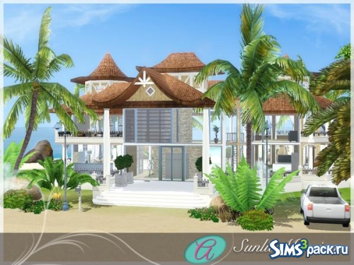 Дом Sunlit Mansion Beach House от aloleng