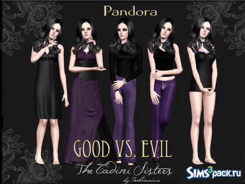 Симка Pandora Cadini от Pralinesims