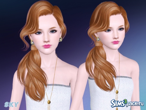 Женская прическа Hair Adult 277v от Skysims