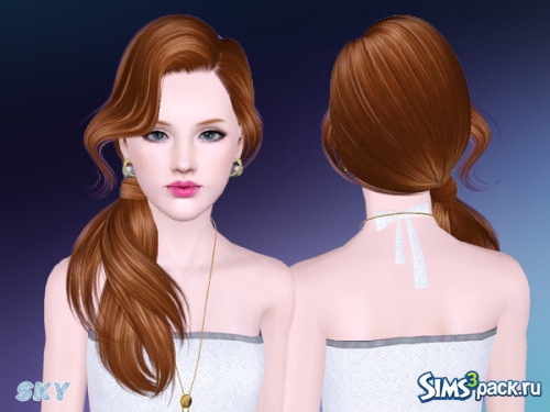 Женская прическа Hair Adult 277v от Skysims