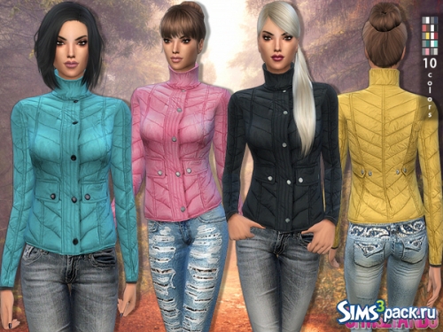 Куртка 75 - Down Jacket от sims2fanbg