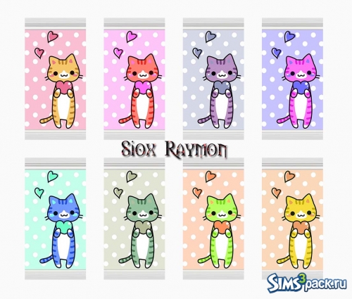 Обои для детской Sweet Catо т SioxRaymon