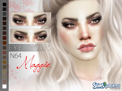 Женские брови Bundle N08 от Pralinesims