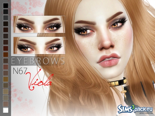 Женские брови Bundle N08 от Pralinesims