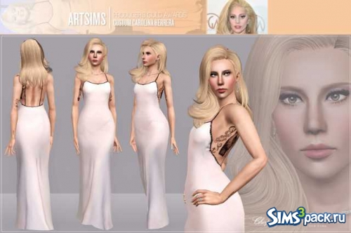 Платье Producer’s Guild Awards | Custom Carolina Herrera от Artsims