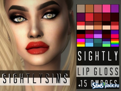 Блеск для губ от SightlySims