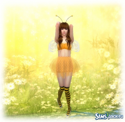 Позы пчелок Bee pose от A-luckyday