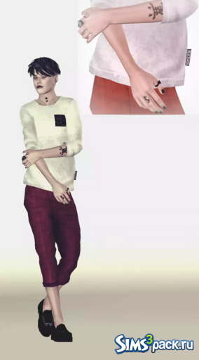 Свитшот 77 Clothing - yuppies Sleeve от 77sims