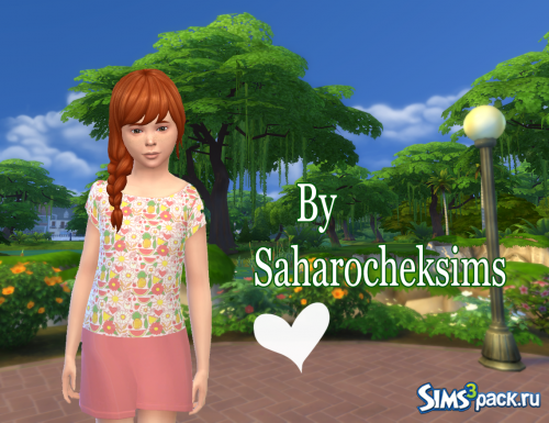 Детское летнее платье от Saharocheksims