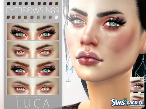 Брови Luca от Pralinesims