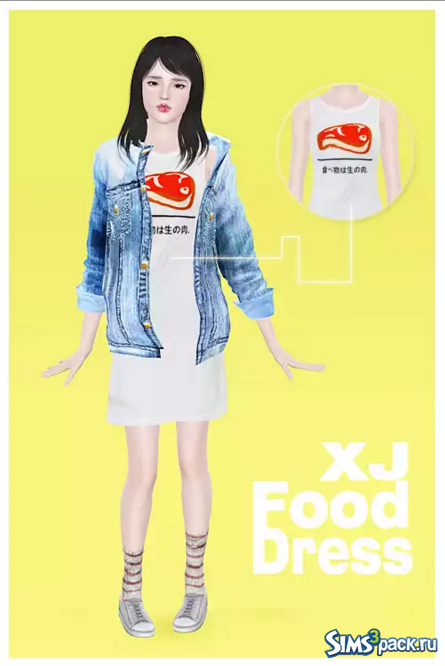 Платье Food dress от the77sim3